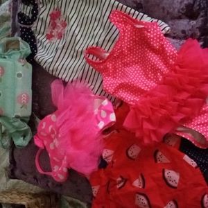 Bundle of baby Swimsuits 12-18 months
